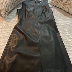 Beautiful sleeveless butter soft Leather dress.  Awesome deal👍🏽